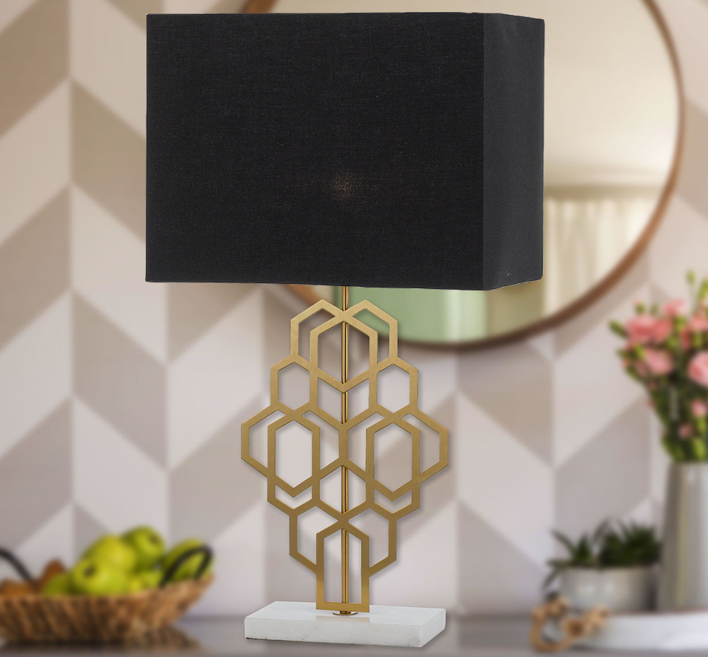 Small gold outlet table lamps